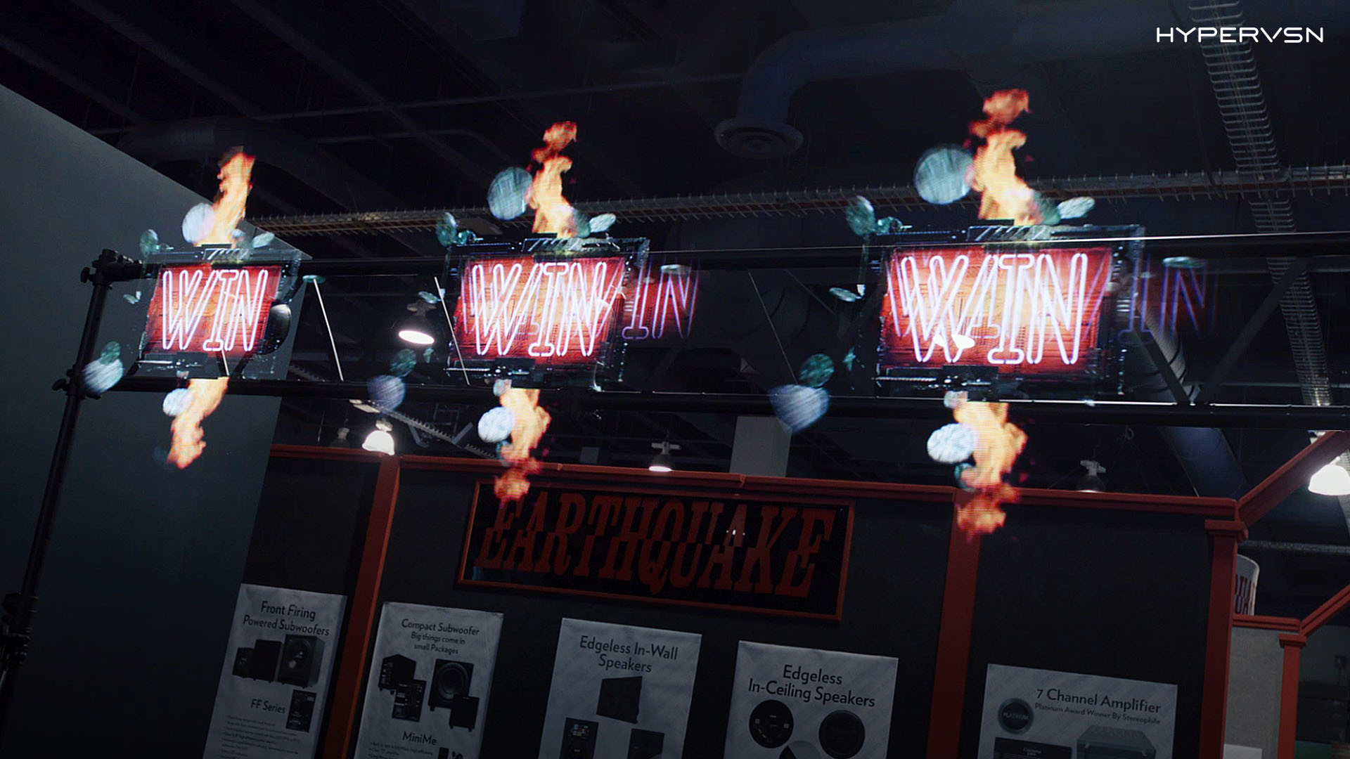 Creative Hologram Signage